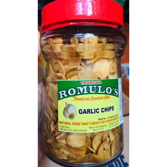 Baguio's Garlic Chips Shopee Philippines