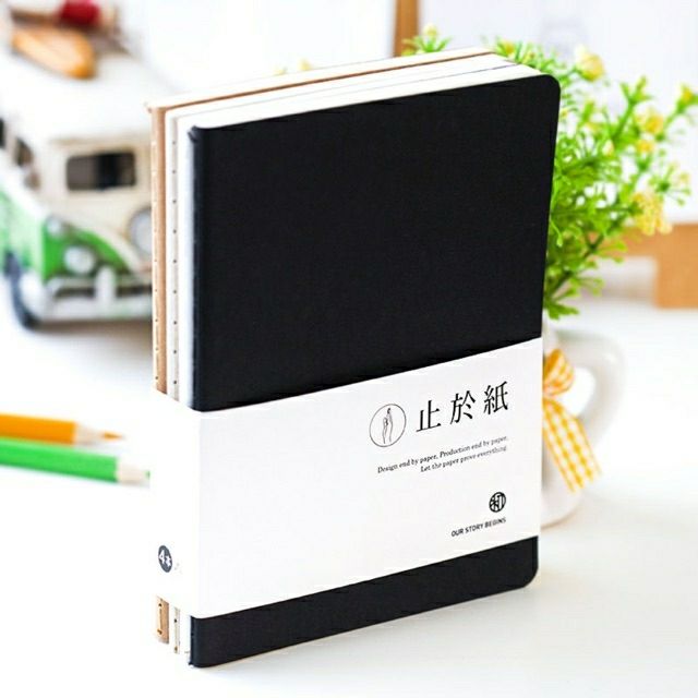 Minimalist 4 in 1 Plain Cover Blank Notebook | Shopee Philippines
