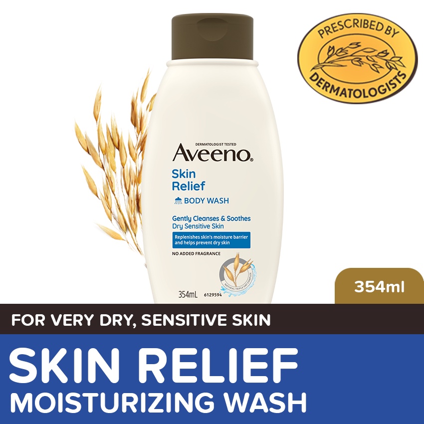 Aveeno Skin Relief Body Wash 354ml Bodywash For Sensitivedryitchy