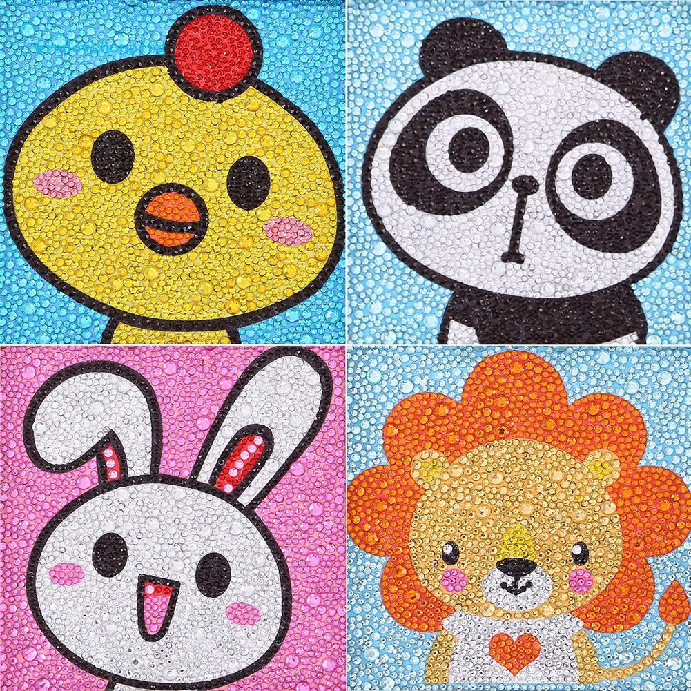 shop♡DIY 5D Full Drill Diamond Painting Cartoon Animal Mosaic Kits☼ |  Shopee Philippines