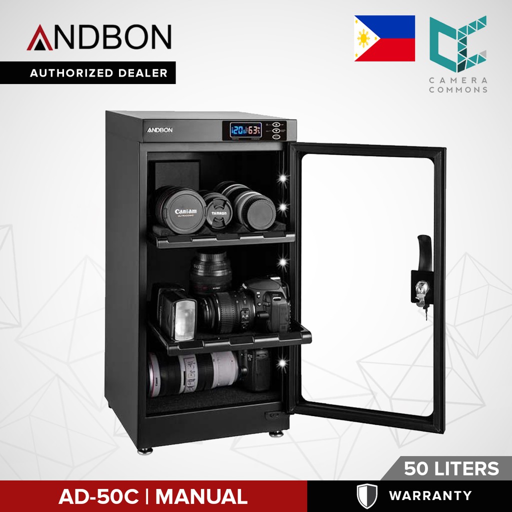 Andbon Ad 50c Electronic Digital Control Dry Cabinet Storage