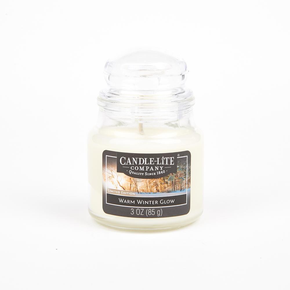 winter glow candle