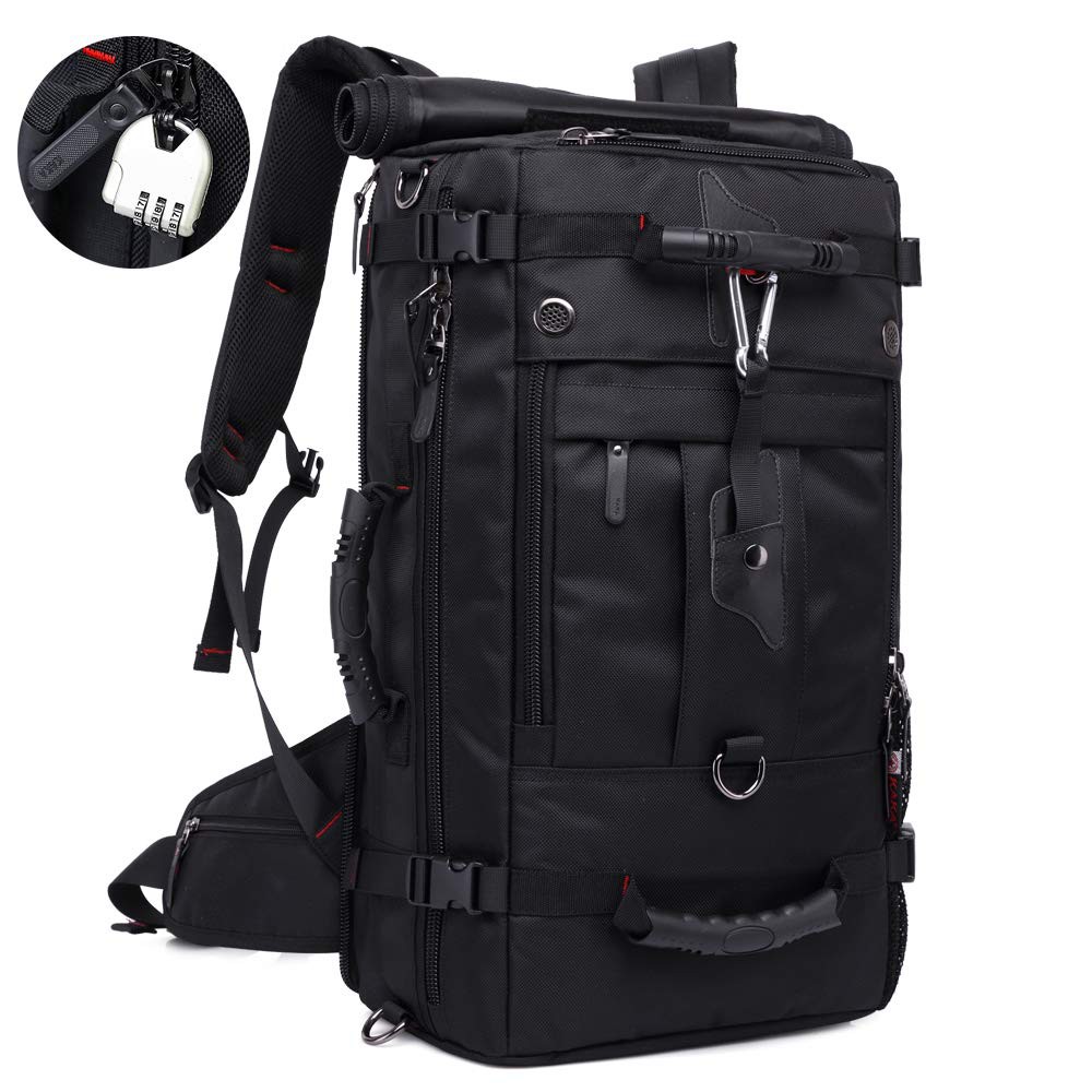 Duffel Travel Backpack Carry-On Bag Flight Approved Daypack for Men ...