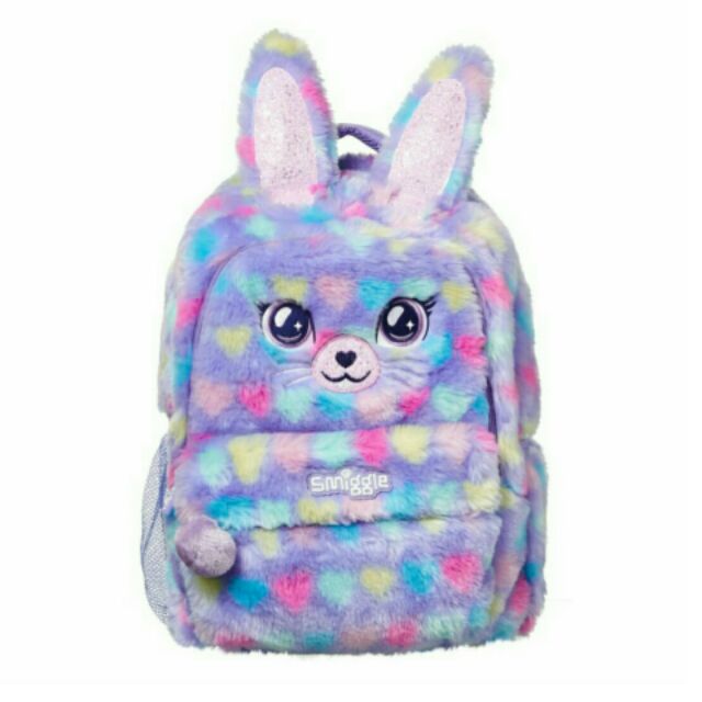 smiggle fluffy backpack