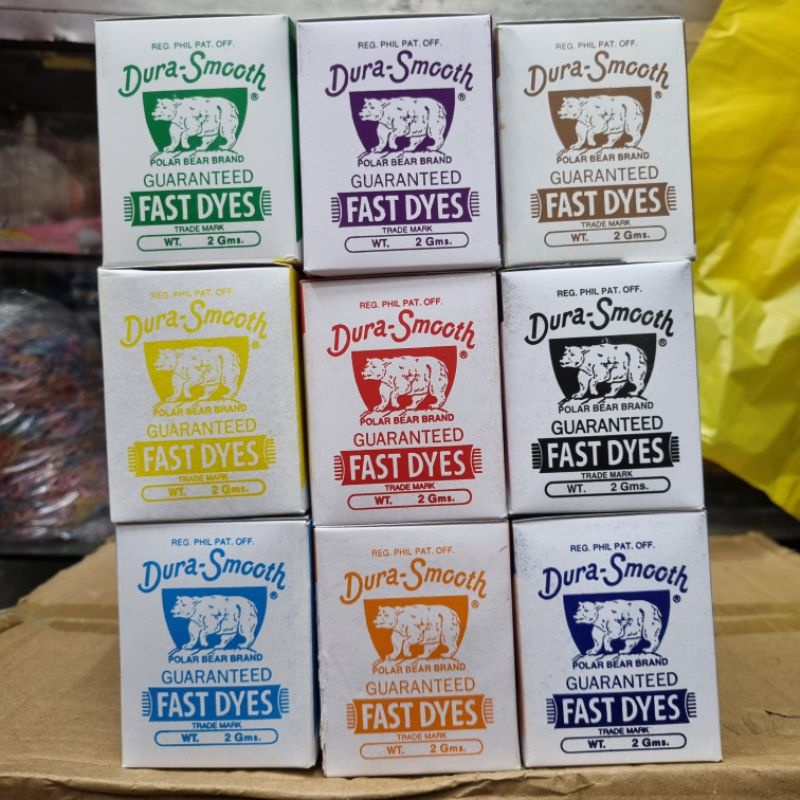 DURA DYE SMOOTH FAST DYES (Sold per box) Shopee Philippines