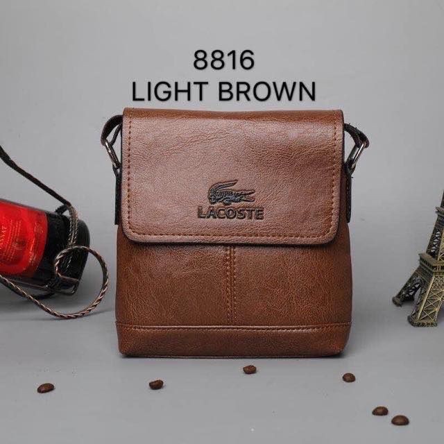 lacoste small sling bag