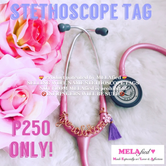 stethoscope name tag