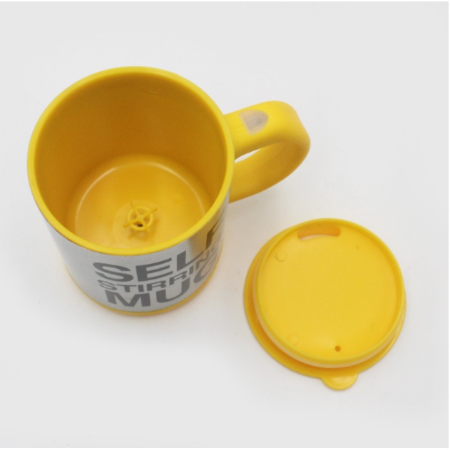 Stainless Steel Self Stirring Mug Creative Gift Auto Mixing Coffee Cup