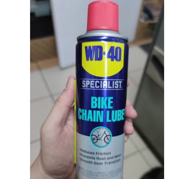 WD40 Bike Chain Lube Lubricant All Condition 180ml Shopee Philippines