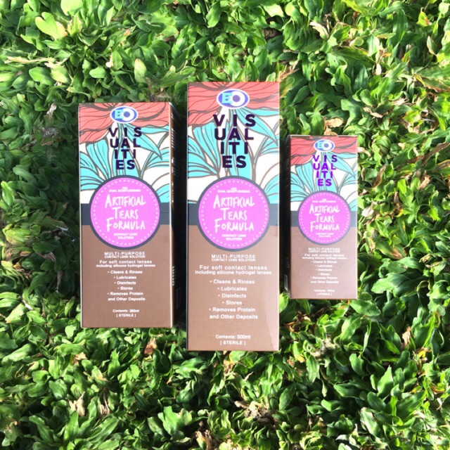 EO Visualities Artificial Tears Formula Solution ORIGINAL Contact