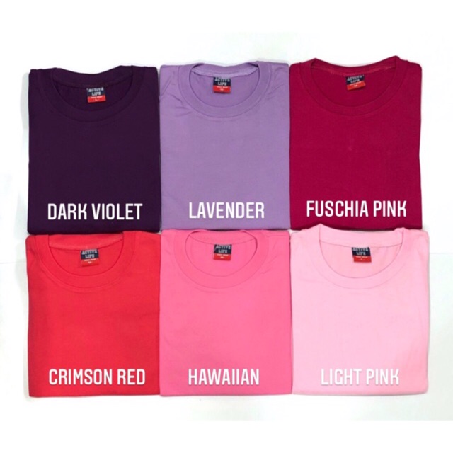 Active Life Round Neck TShirt (Unisex) Shopee Philippines