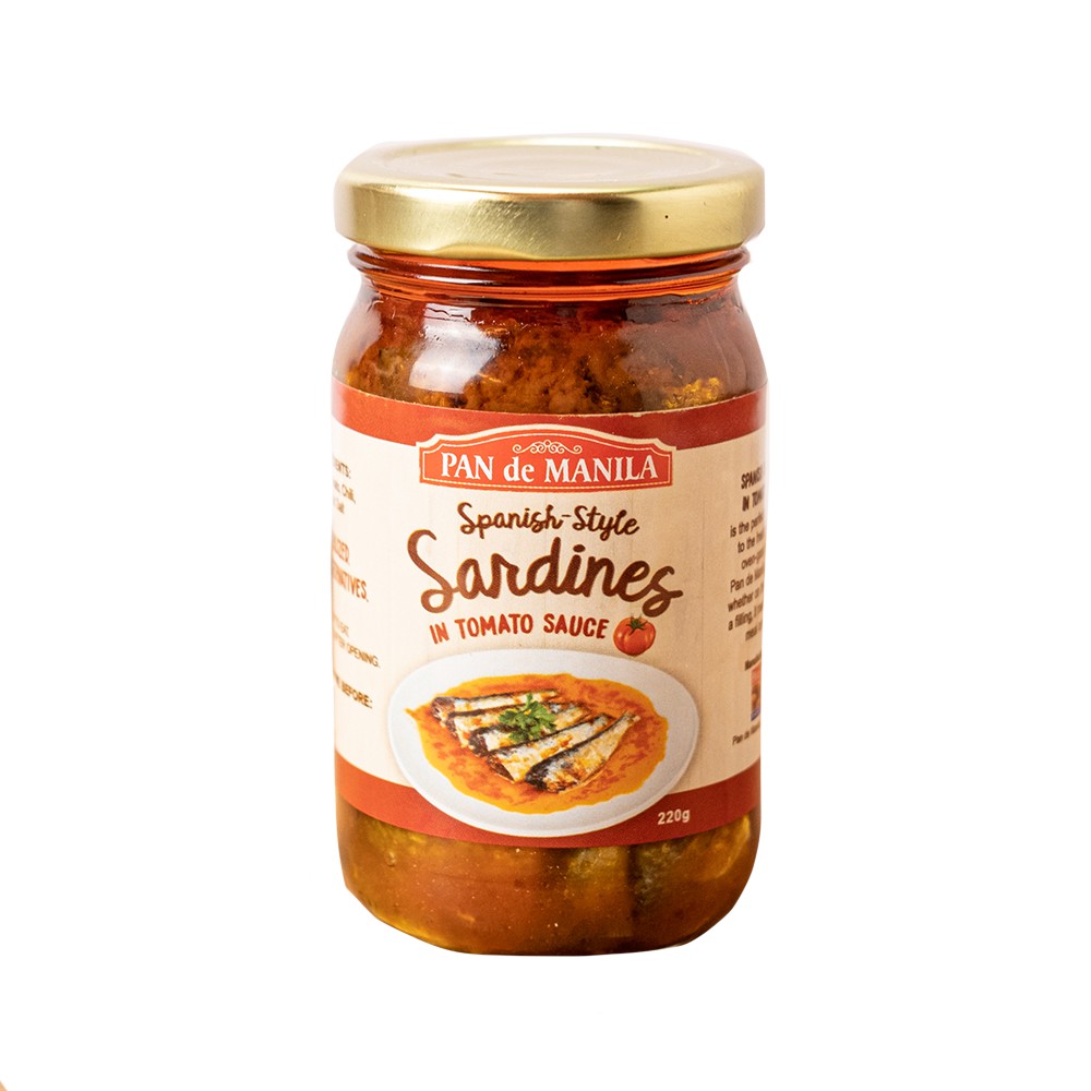 Pan de Manila Spanish-Style Sardines Tomato 220g | Shopee Philippines