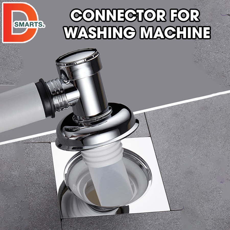 Anti Overflow Water Floor Drain with Easy Connector for Washing Machine