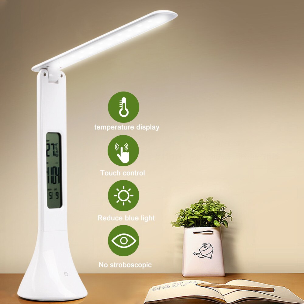 table lamp with alarm clock