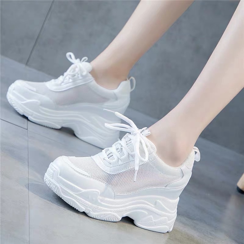 white rubber shoes