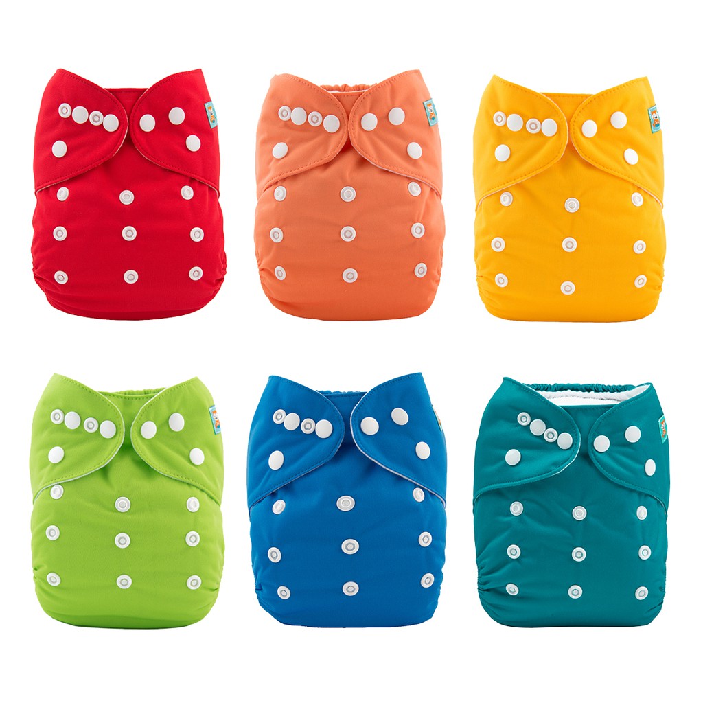 alva newborn cloth diapers