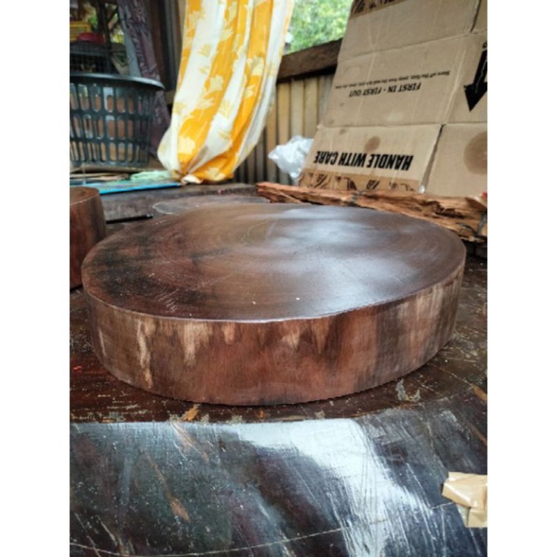 SANGKALAN Chopping board 3inches 14 to 15 round (magkuno wood) Shopee