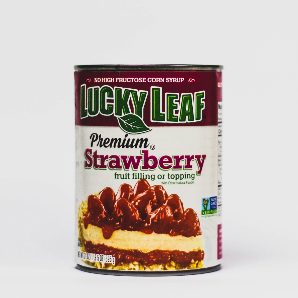 LS Lucky Leaf Premium Strawberry Fruit Filling & Topping 595g | Shopee ...