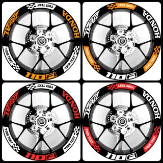HONDA BEAT MAG/RIM DECALS/STICKER (pair wheels) | Shopee Philippines