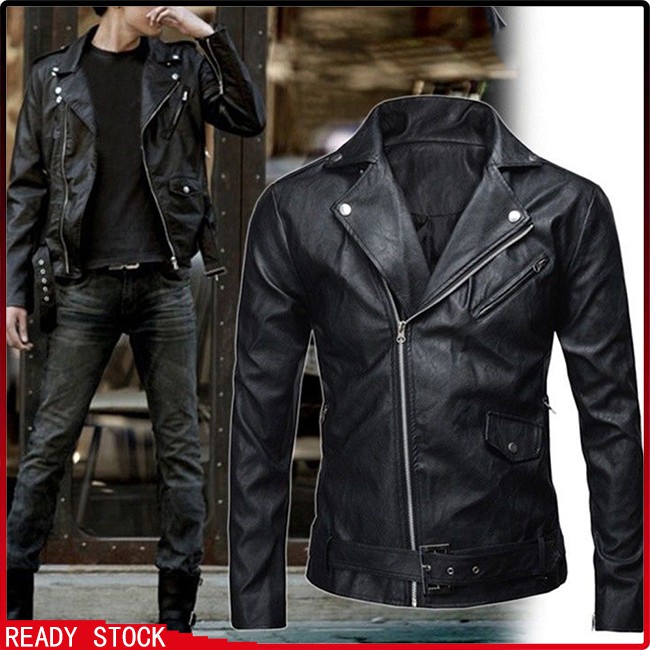 slim fit motorcycle jacket