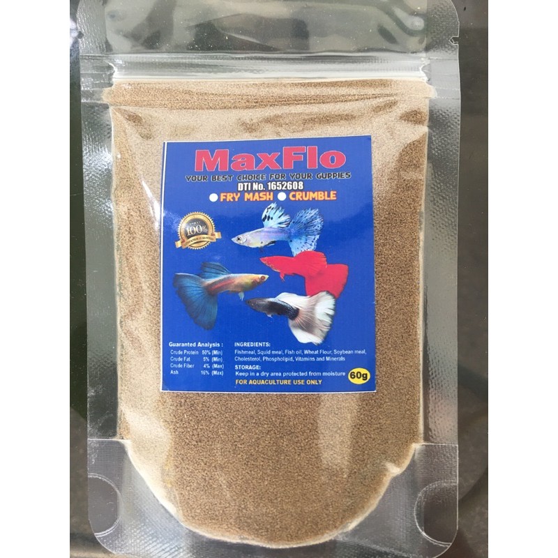 Maxflo Crumble Fish Food | Shopee 