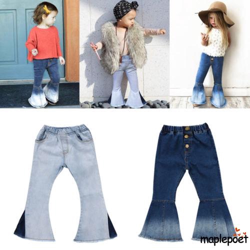 baby girl bell bottom pants