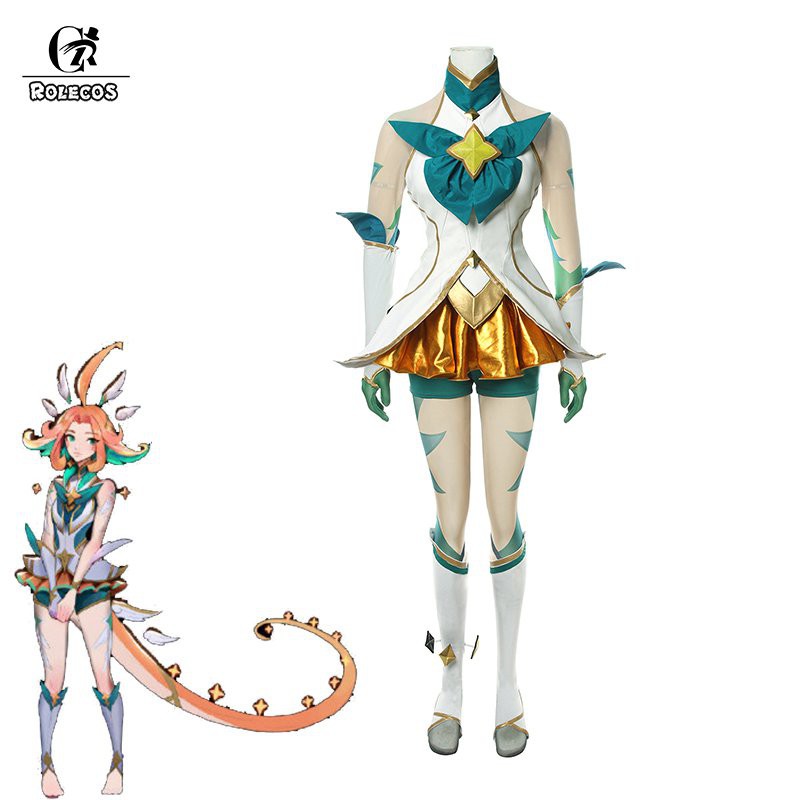 Five rumor owner ROLECOS Game LOL Neeko Cosplay Costume LOL Star Guardian Neeko Cosplay  Costume The Curious Chameleon | Shopee Philippines