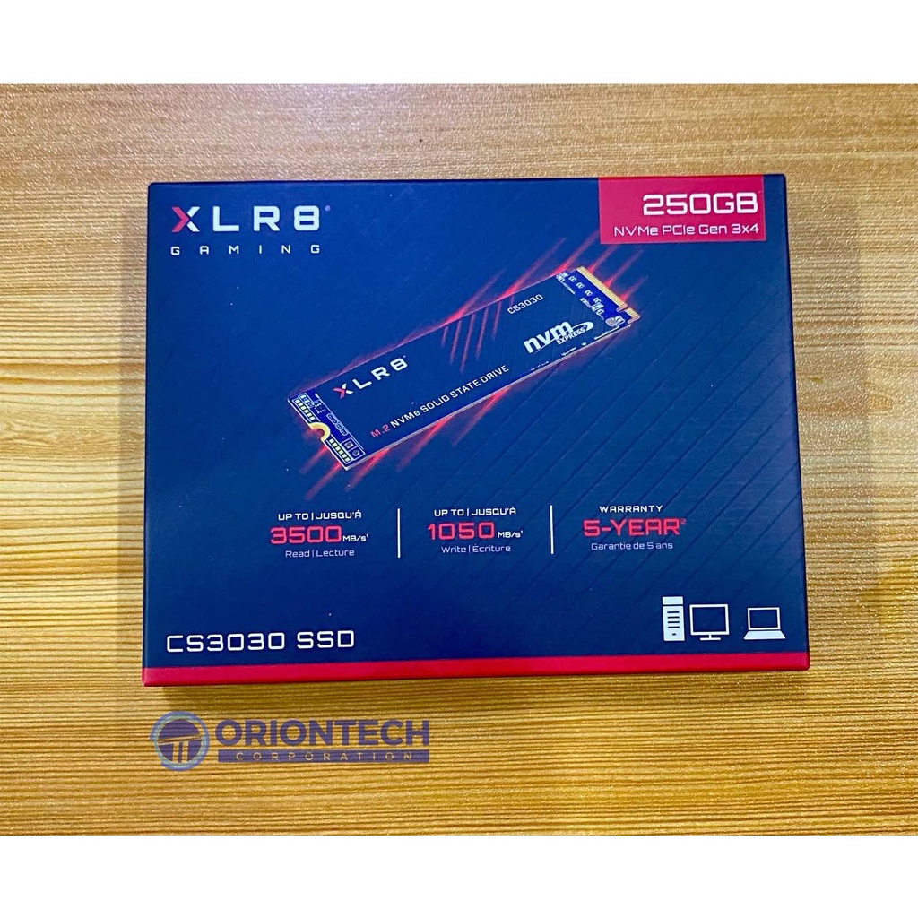 Pny Cs3030 M2 Nvme Gen 3x4 Xlr8 250gb 500gb 1tb Pcie Ssd Shopee Philippines 8380