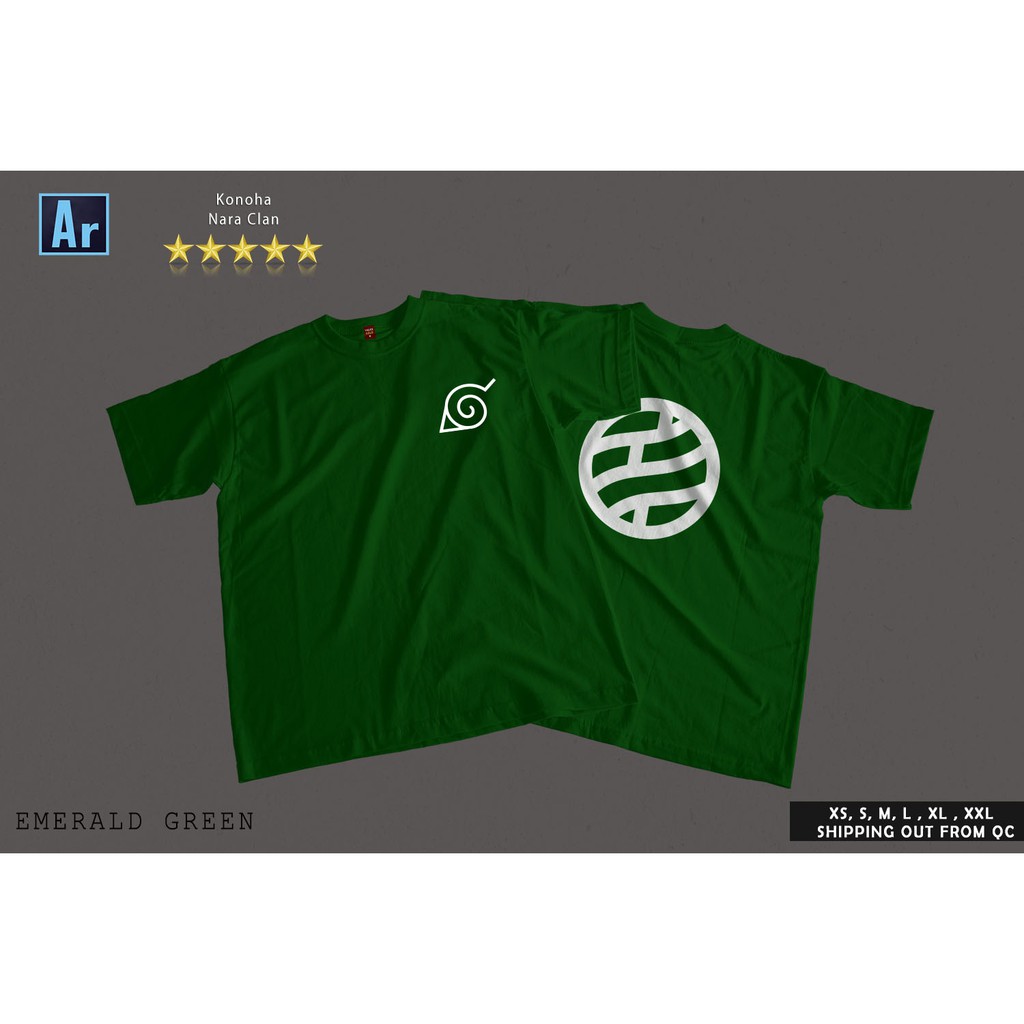 AR Tees Nara Clan Konoha Hidden Leaf Customized Shirt Unisex T-shirt