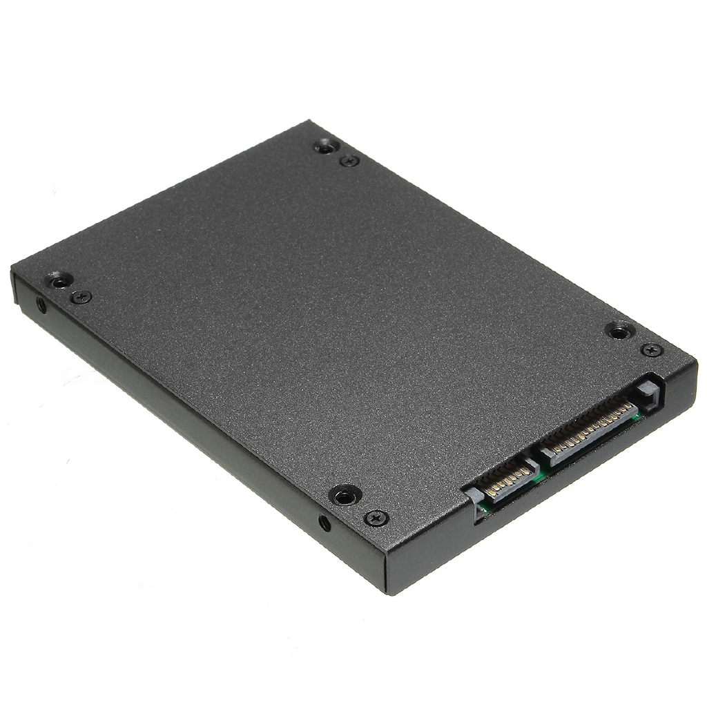 External 1.8" to 2.5" Micro SATA Hard Drive Enclosure SSD Shopee