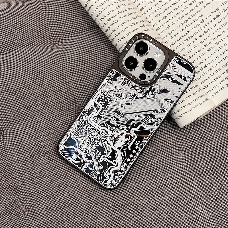 CASETiFY Circuit board Pattern Mirror Case iPhone 13 Pro MAX 12 11 Pro