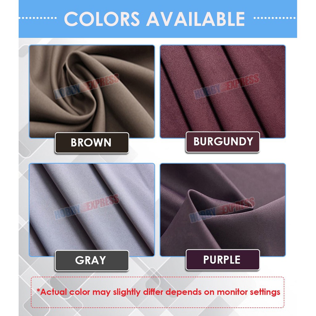 Hobby Express Gray Soundproof Curtain Darkening Absorption