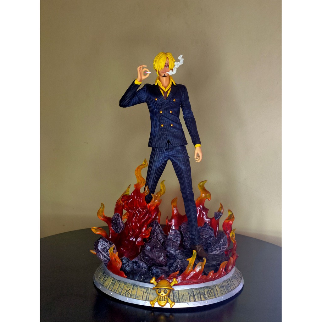 One piece Sanji (Flaming Leg) action figure BRANDNEW | Shopee Philippines