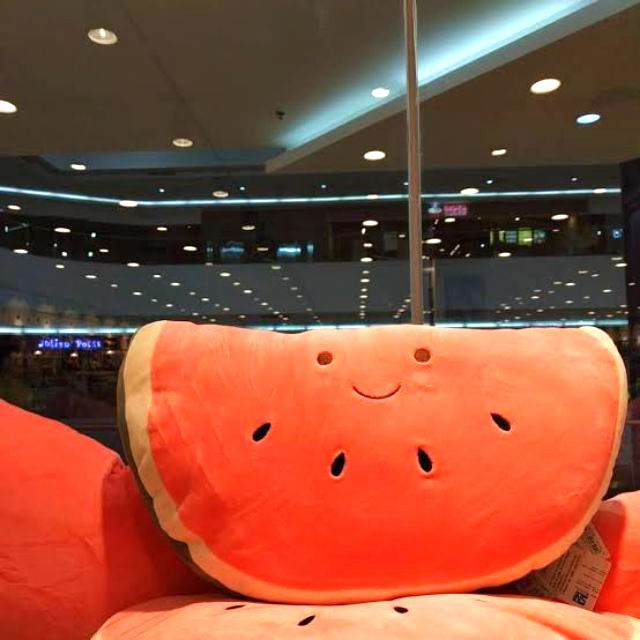 miniso watermelon plush