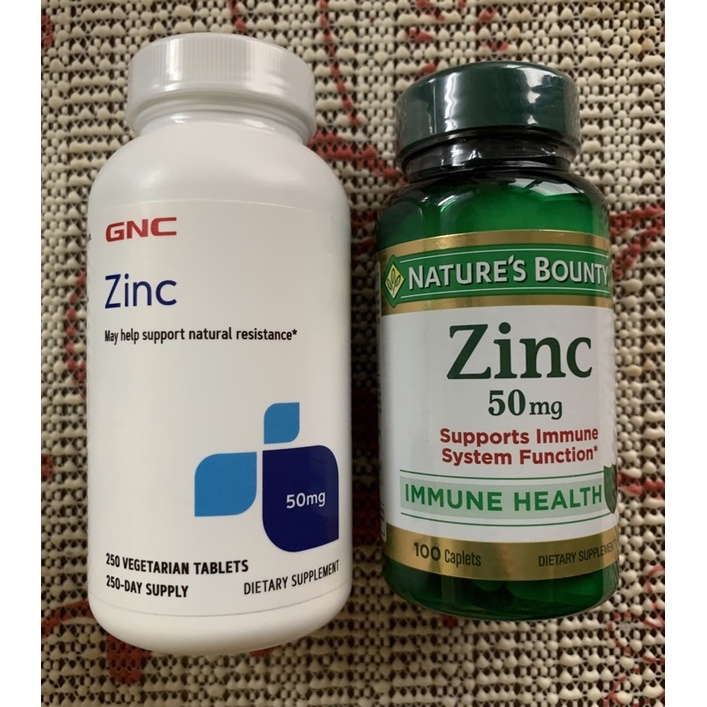GNC / NB Zinc 50mg tablets Shopee Philippines