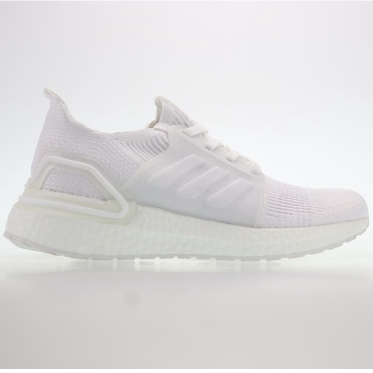 pure white sports shoes