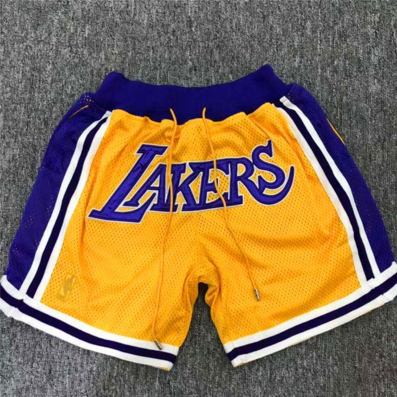 yellow basketball shorts