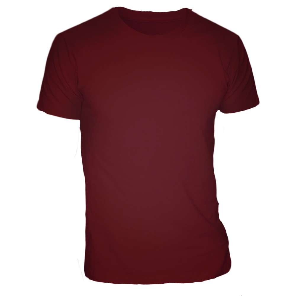 tshirt maroon plain