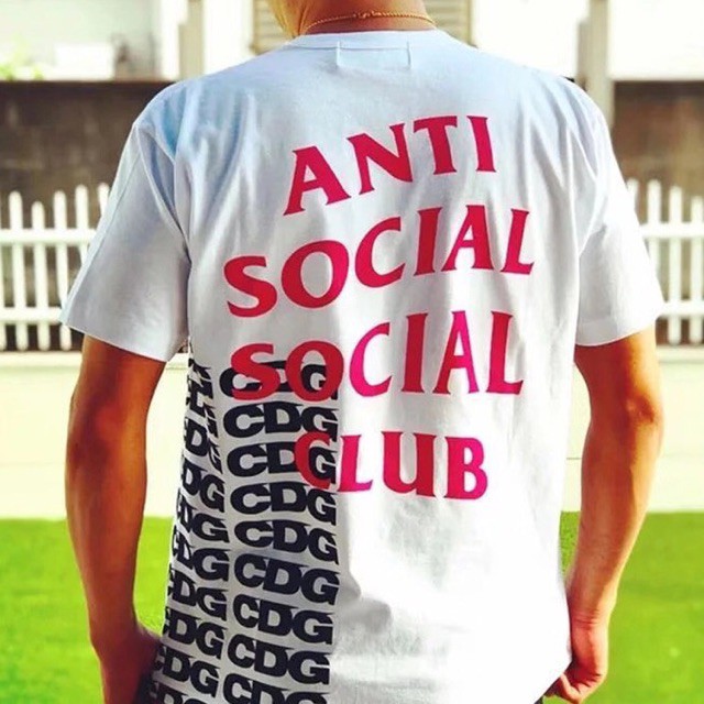 anti social social club x cdg