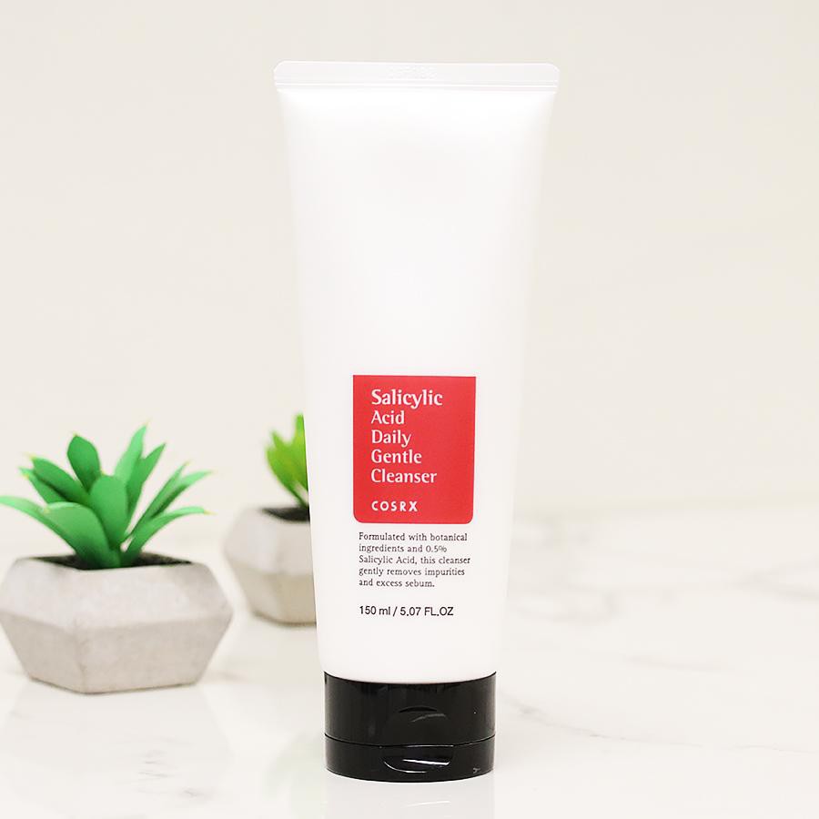 ingredient cosrx salicylic acid daily gentle cleanser