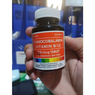 Arvet vitamin B-12 100's Tablet or 50's Caplet