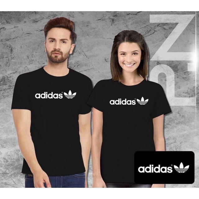 adidas couple t shirt