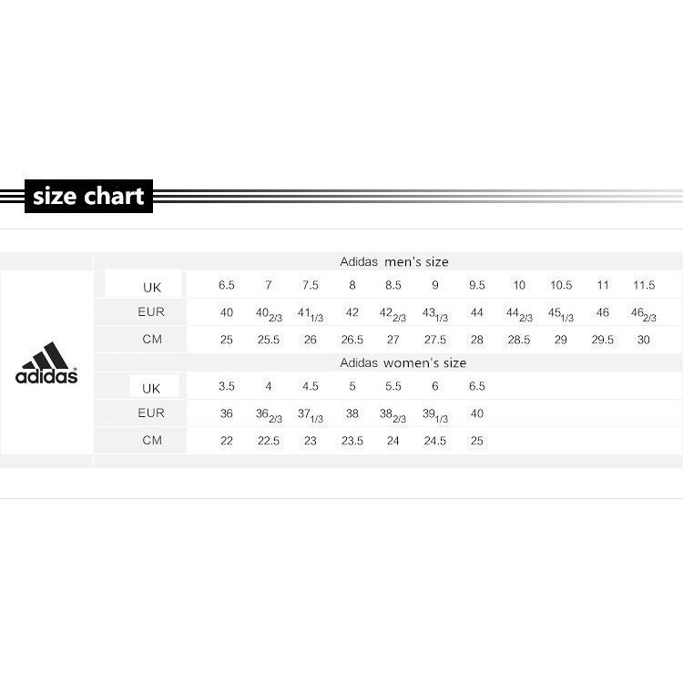 adidas eu size chart - 56% remise - www 