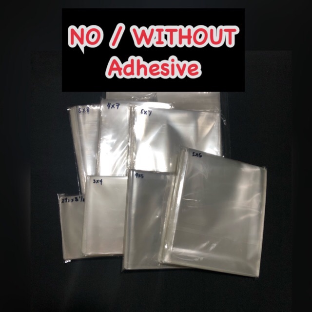 OPP Pouch Plastic Non Without Adhesive Clear for Souvenir Packaging ...