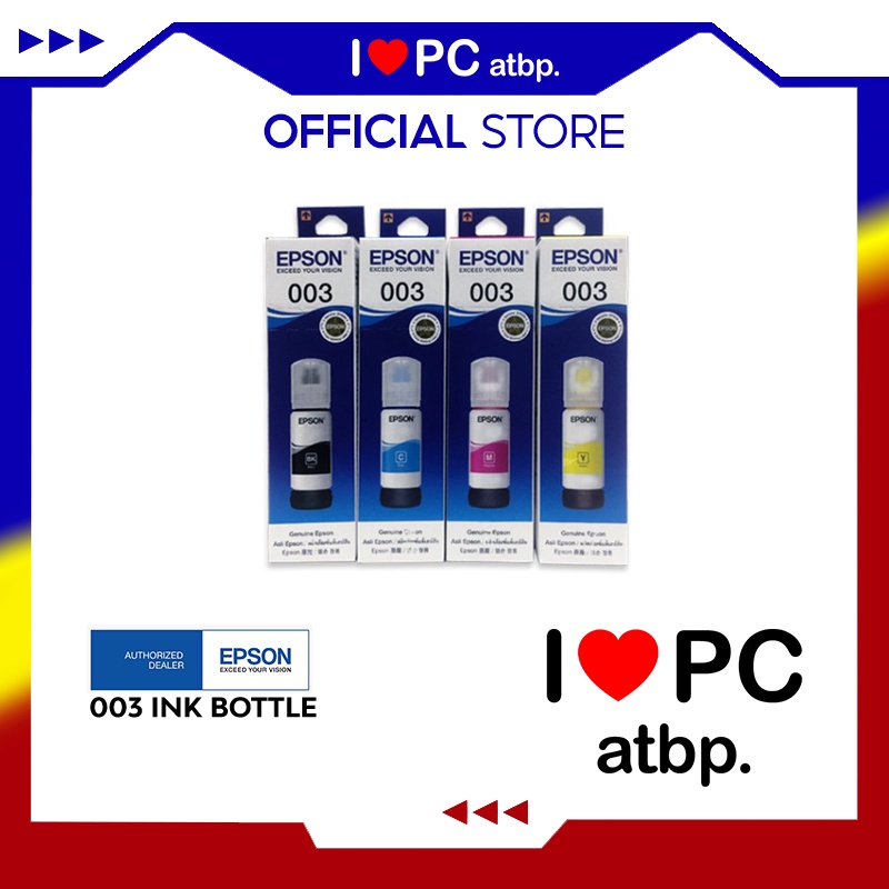 Epson 003 Ink Bottle 65ml (L1110/3100/3101/3110/3210/3216/3150/3250