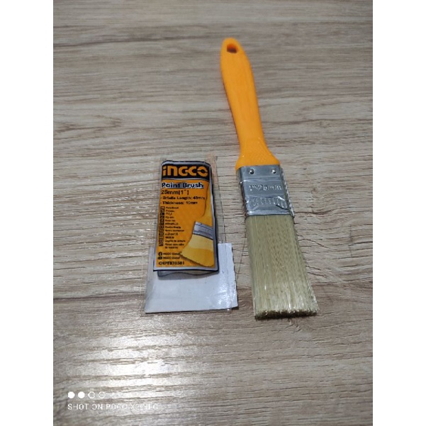 ingco paint brush 1 inch width, authentic original Shopee Philippines