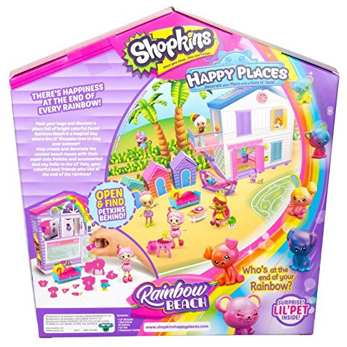 happy places shopkins beach house playset