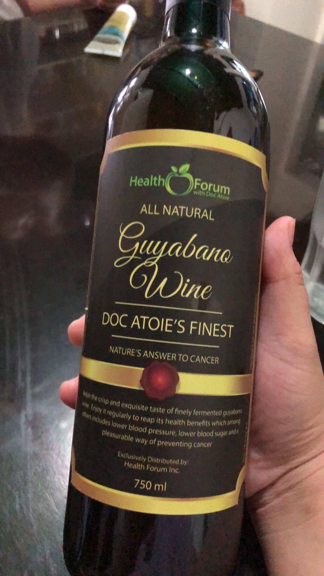 Zynergia Guyabano Wine 750ml Shopee Philippines