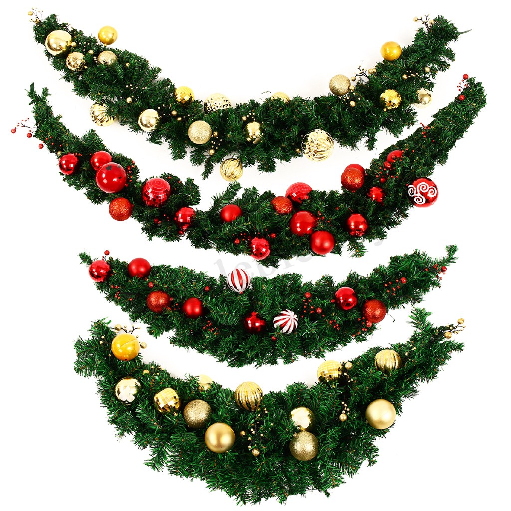 Zj 90 150cm Christmas Garland Pine Needles Tree Fireplace Plant