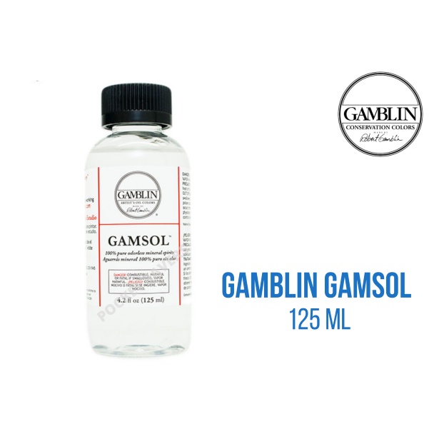 ORIGINAL GAMBLIN Gamsol Odorless Mineral Spirits (100 Pure Painting